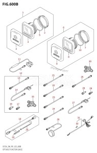 DF30A From 03003F-240001 (P01 P40)  2022 drawing OPT:MULTI FUNCTION GAUGE (022,023)