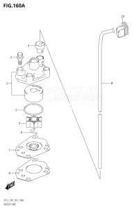 00252F-410001 (2014) 2.5hp P03-U.S.A (DF2.5) DF2.5 drawing WATER PUMP