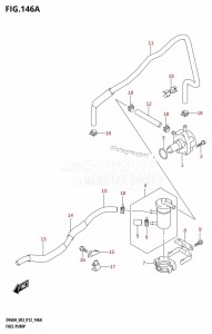 DF60A From 06002F-210001 (E03)  2012 drawing FUEL PUMP (DF40A:E03)