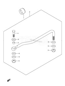 DF25T From 02501F-151001 ()  2001 drawing DRAG LINK