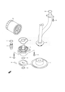 DF 115 drawing Oil Pump