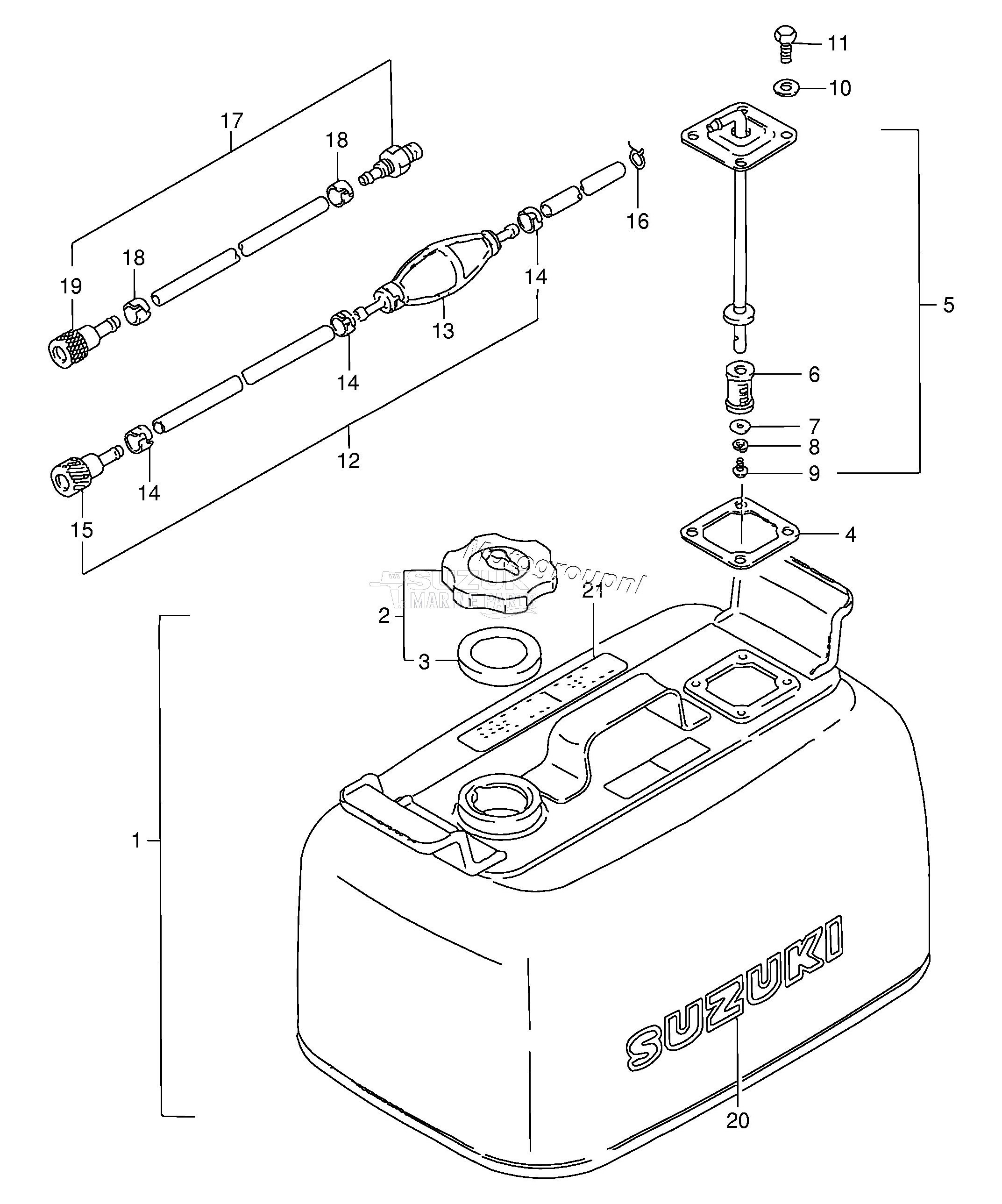 OPTIONAL : FUEL TANK (E28)