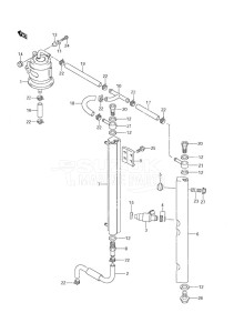 DF 140 drawing Fuel Injector