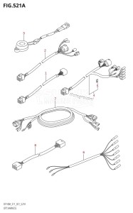 DF100A From 10003F-140001 (E01)  2021 drawing OPT:HARNESS