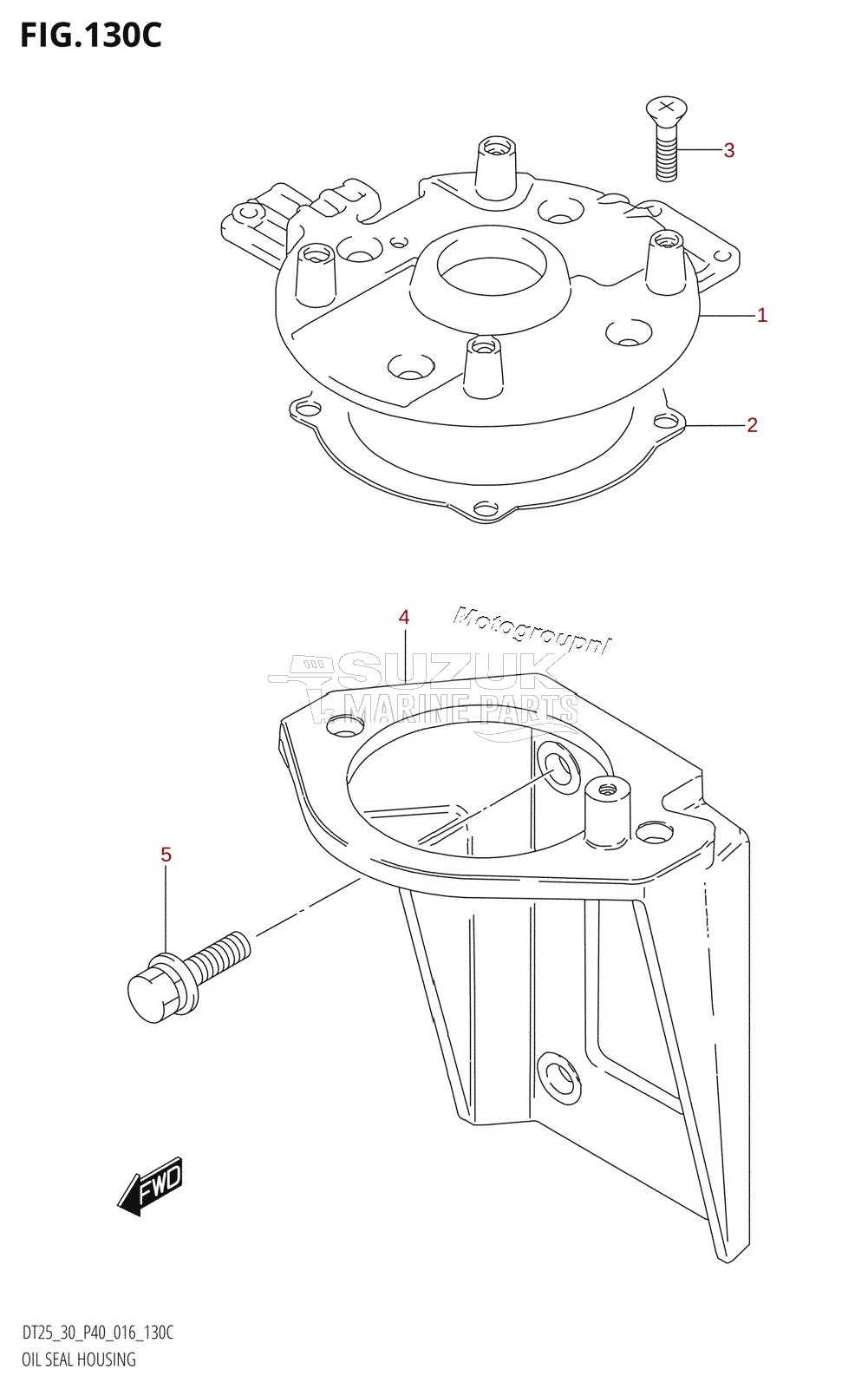 OIL SEAL HOUSING (DT30R:P40)