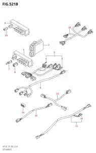 DF150Z From 15001Z-780001 (E03)  2007 drawing OPT:HARNESS (K8,K9,K10,011)