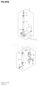 DF70A From 07003F-210001 (E01 E40)  2012 drawing OPT:METER (2) (DF90ATH:E01)