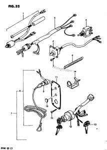 DT60 From 06001-301001 ()  1983 drawing OPT : ELECTRICAL (2)