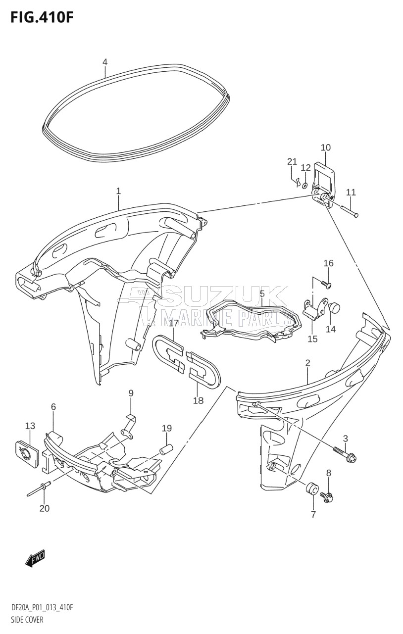 SIDE COVER (DF20A:P40)