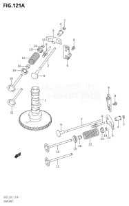 02001F-780001 (2007) 20hp E01-Gen. Export 1 (DF20RK7  DF20RK8) DF20 drawing CAMSHAFT