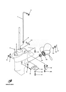 F15A drawing PROPELLER-HOUSING-AND-TRANSMISSION-2