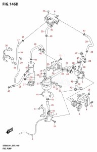 DF9.9B From 00995F-710001 (P01)  2017 drawing FUEL PUMP (DF15A:P01)