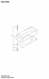 DF80A From 08002F-910001 (E01 E40)  2019 drawing OPT:REMOTE CONTROL SPACER