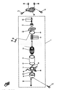 L150CETO drawing STARTER-MOTOR