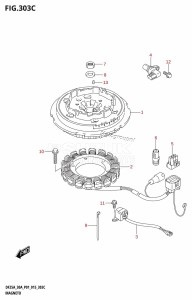 DF25A From 02504F-510001 (P01)  2015 drawing MAGNETO (M-STARTER:DF30AQ:P01)