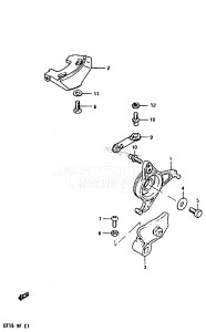 DT15 From 01501-403841 till 408230 ()  1984 drawing THROTTLE CONTROL