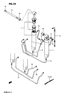 DT55 From 05502-501001-501166 ()  1985 drawing OPT : TRIM CYLINDER