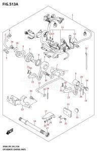 DF20A From 02002F-610001 (P01)  2016 drawing OPT:REMOTE CONTROL PARTS (DF9.9B:P01)