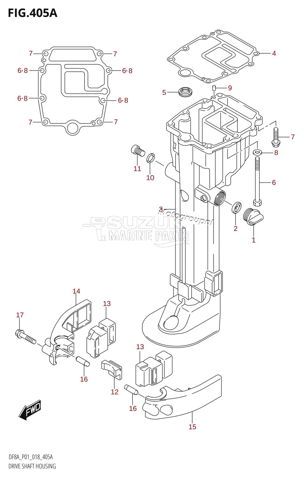 DRIVE SHAFT HOUSING