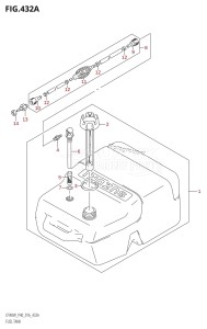 DT40 From 04005-610001 ()  2016 drawing FUEL TANK (DT40W:P40)