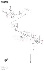 DF20A From 02002F-410001 (P01)  2014 drawing CLUTCH ROD (DF20ATH:P01)