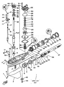 115B drawing PROPELLER-HOUSING-AND-TRANSMISSION