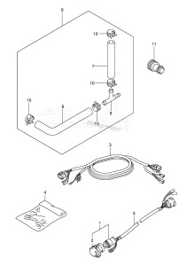 DF140 From 14001F-371001 (E40)  2003 drawing OPT:HARNESS