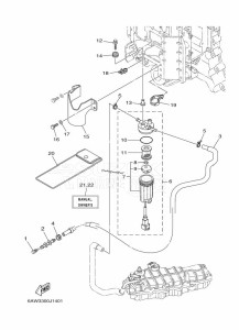 F350AETX drawing FUEL-SUPPLY-1