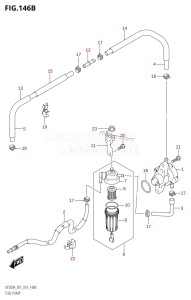 DF150AZ From 15003Z-910001 (E01 E40)  2019 drawing FUEL PUMP (E40)