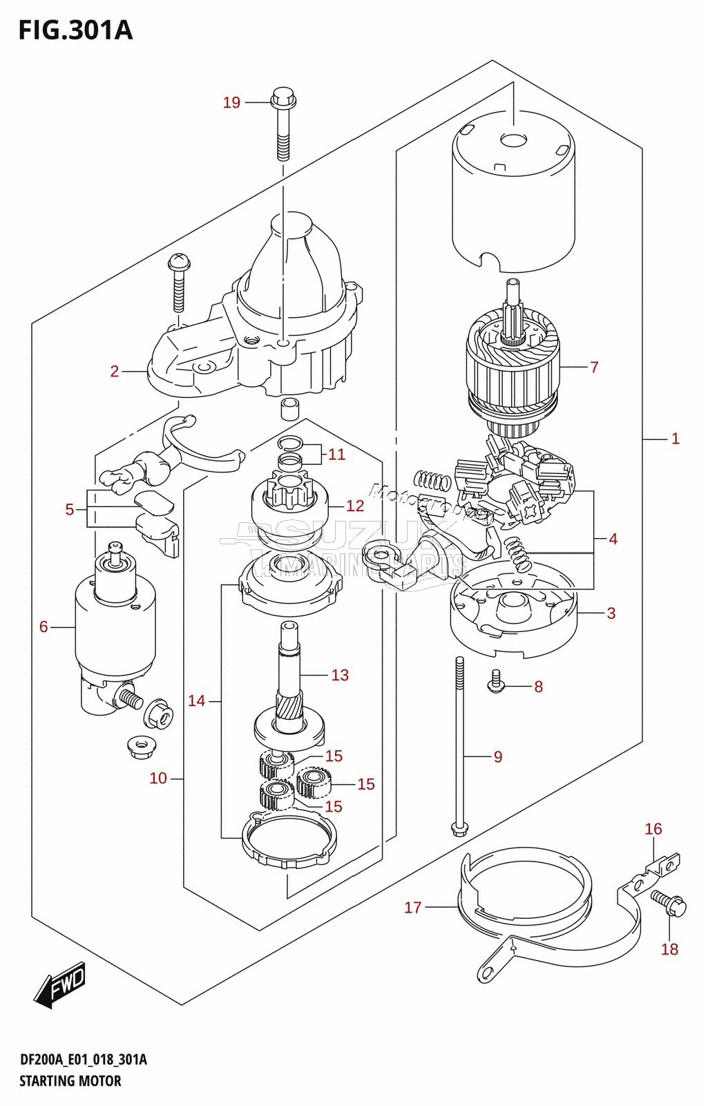 STARTING MOTOR