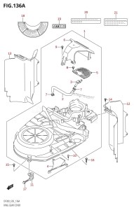 DF300 From 30001F-980001 (E03)  2009 drawing RING GEAR COVER