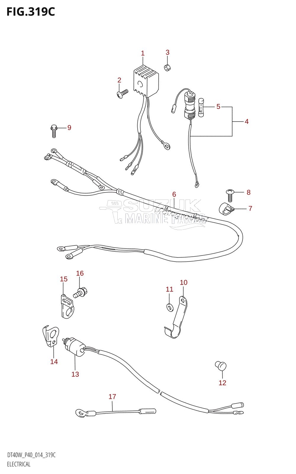 ELECTRICAL (DT40WR:P40)