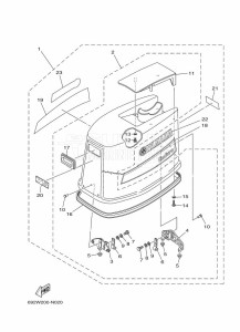 E75B drawing TOP-COWLING