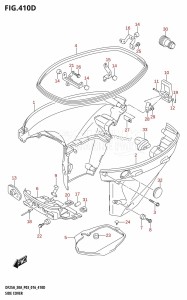 DF30A From 03003F-610001 (P03)  2016 drawing SIDE COVER (DF25ATH:P03)