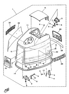 150A drawing FAIRING-UPPER