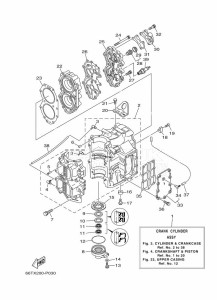 E40XMHS drawing CYLINDER--CRANKCASE