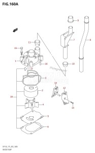 DF175Z From 17501Z-880001 (E03)  2008 drawing WATER PUMP