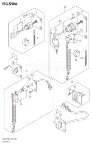 04004F-040001 (2020) 40hp E34-Italy (DF40AST) DF40A drawing OPT:SWITCH (DF40A,DF40AST,DF50A,DF60A,DF60AVT,DF40ASVT)