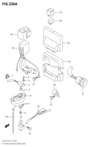 DF200 From 20002F-410001 (E01 E40)  2014 drawing PTT SWITCH /​ ENGINE CONTROL UNIT (DF200T:E01)