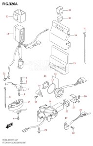 DF300A From 30002P-710001 (E03)  2017 drawing PTT SWITCH /​ ENGINE CONTROL UNIT (DF300A:E03)