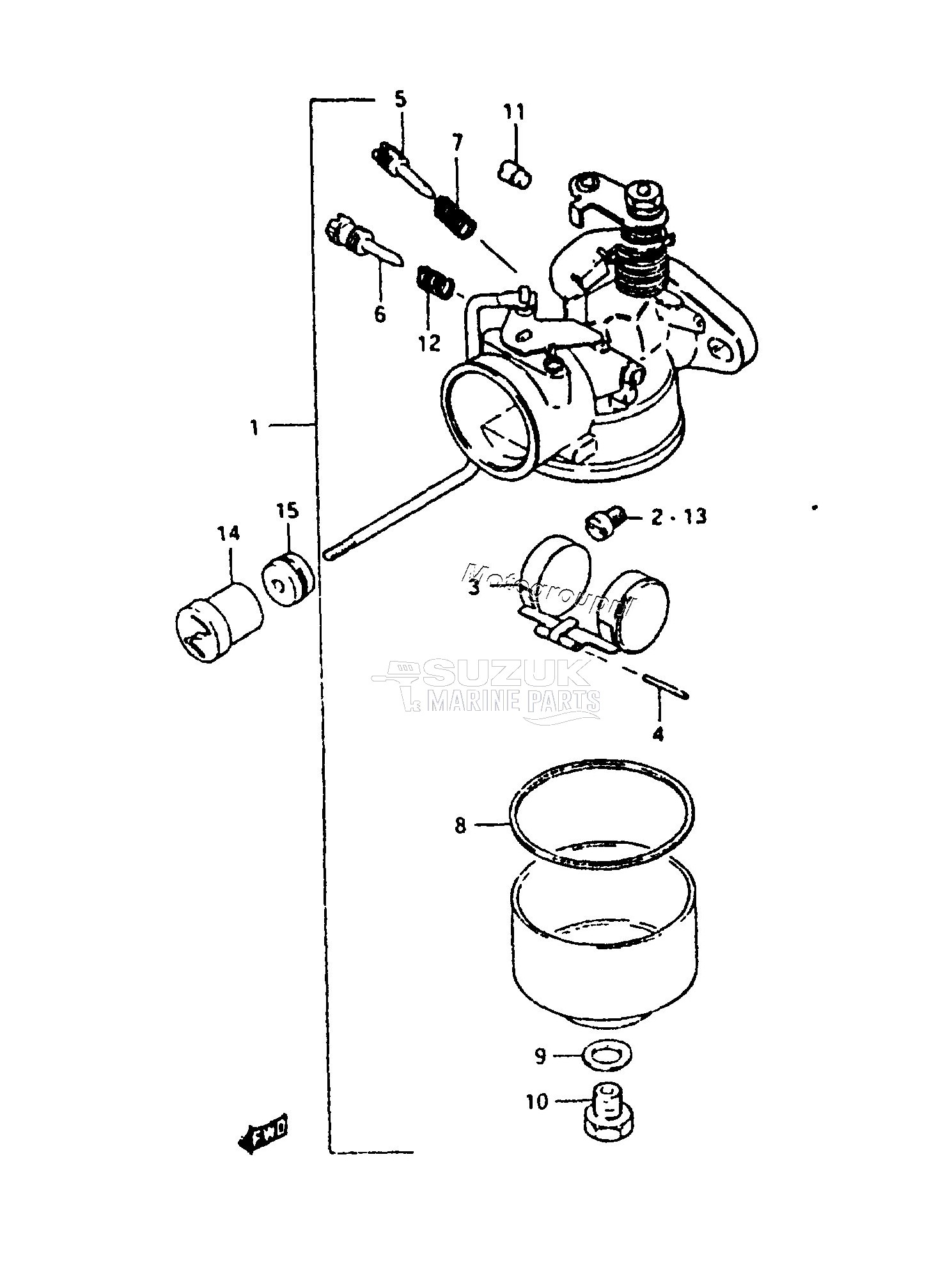 DT5 CARBURETOR