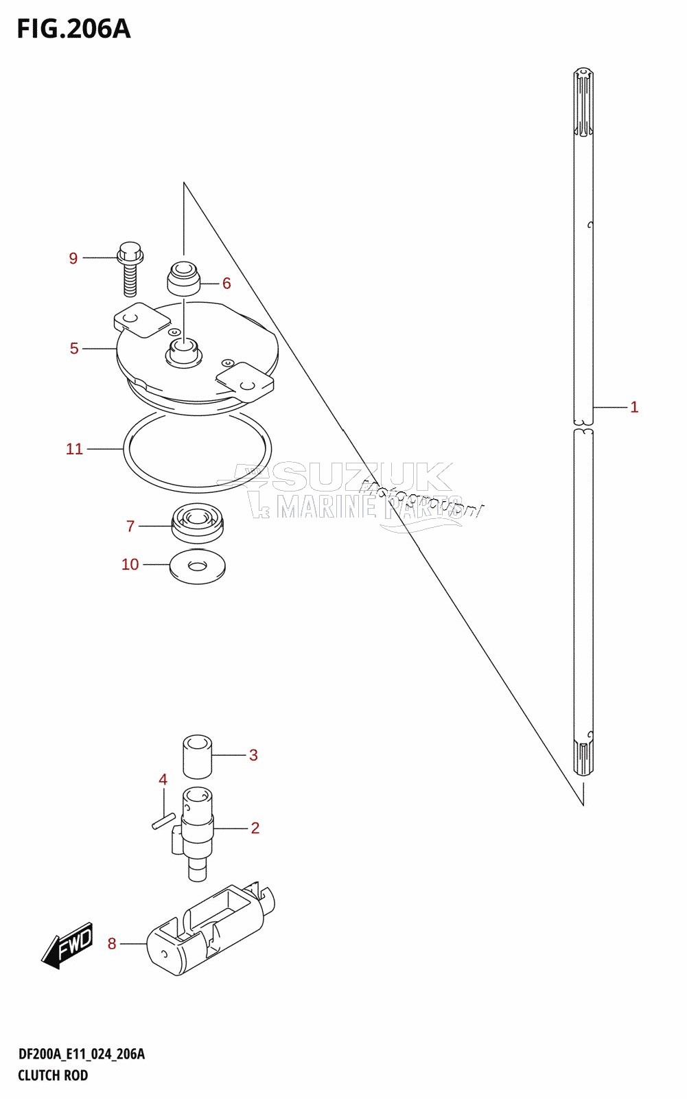 CLUTCH ROD