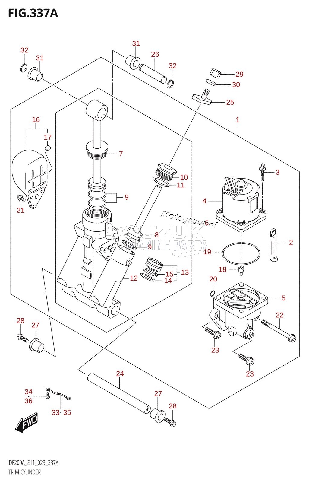 TRIM CYLINDER