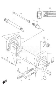 DF 25A drawing Clamp Bracket