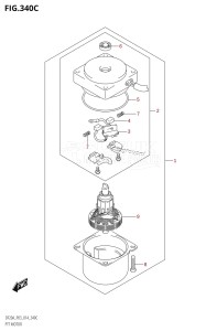 DF20A From 02002F-410001 (P03)  2014 drawing PTT MOTOR (DF15ATH:P03)