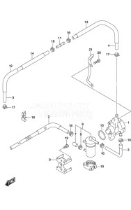 Outboard DF 175 drawing Fuel Pump