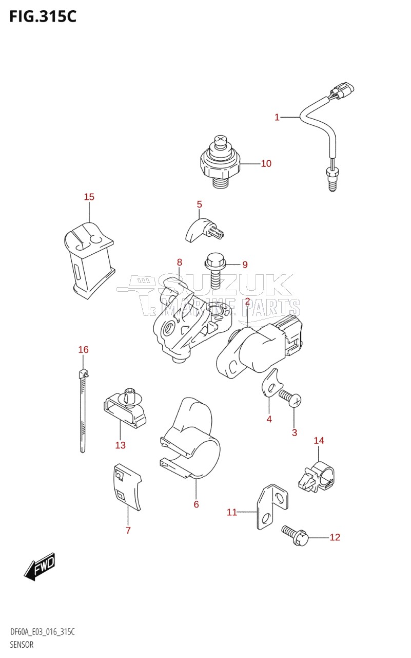 SENSOR (DF60A:E03)