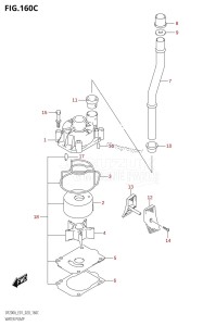 DF150A From 15003F-040001 (E01 E40)  2020 drawing WATER PUMP (DF200AZ:E01)