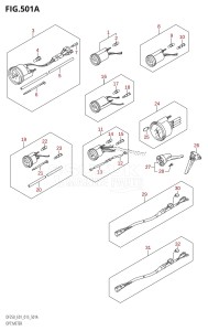 DF250Z From 25003Z-510001 (E40)  2015 drawing OPT:METER