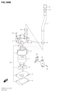 DF200AP From 20003P-710001 (E01 E40)  2017 drawing WATER PUMP (DF200AP:E40)